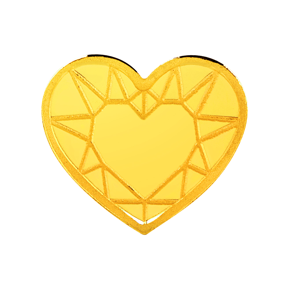 한국금거래소 말 하트 골드바 1g